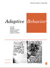 ADAPTIVE BEHAVIOR雜志封面